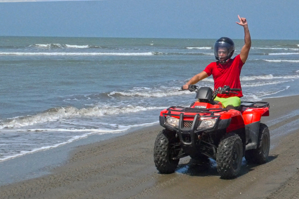 ATV Beach tour in Cartagena Colombia